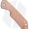 Flytanium Copper Scale For Spyderco Brouwer Knife -Knife Shop Flytanium Copper Scales for Spyderco Bouwer Antique SW jr