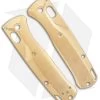 Flytanium Crossfade Brass Scales For Benchmade MINI Bugout Knife 2 Flytanium Crossfade Brass Scales For Benchmade MINI Bugout Knife -Knife Shop Flytanium Crossfade Brass Scales for Benchmade Mini Bugout BHQ 135984 jr