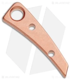 Flytanium Custom Copper Back Spacer For Pilar III Knife