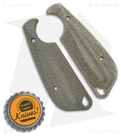 Flytanium Custom CRKT Minimalist Flex Scales - Green Micarta -Knife Shop Flytanium Custom Green Micarta Flex Scales for CRKT Minimalist BHQ 163641 jr bottlecap