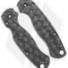 Flytanium Classic Raindrop Carbon Fiber Scales For Spyderco Paramilitary 2 Knife -Knife Shop Flytanium Custom Raindrop CF Scales for Spyderco Paramiltary 2 Knife BHQ 121549 jr
