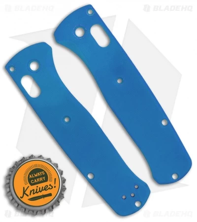 Flytanium Classic G-10 Benchmade Bugout Scales - Blue 4 Flytanium Classic G-10 Benchmade Bugout Scales - Blue - Image 2