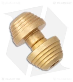 Flytanium Custom Titanium Thumb Stud For Demko AD20.5 Knife (Gold)