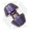 Flytanium Custom Titanium Thumb Stud For Demko AD20.5 Knife (Purple) -Knife Shop Flytanium Custom Ti Thumbstud Demko AD 20.5 Purple BHQ 176628 jr