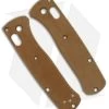 Flytanium Classic G-10 Scales For Benchmade Mini Bugout Knife - Tan -Knife Shop Flytanium G 10 Scales Benchmade Mini Bugout Tan BHQ 113366 jr