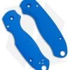 Flytanium Lotus Blue G-10 Scales For Spyderco Paramilitary 3 Knife -Knife Shop Flytanium Lotus Blue G 10 Scales for Spyderco Para 3 Knife BHQ 178400 jr