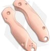 Flytanium Lotus Copper Scales For Spyderco Para 3 Knife -Knife Shop Flytanium Lotus Copper Scales Spyderco Para 3 BHQ 178016 jr