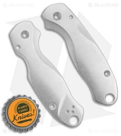 Flytanium Lotus Titanium Scales For Spyderco Paramilitary 3 Knife -Knife Shop Flytanium Lotus Ti Scales for Spyderco Para 3 Knife BHQ 178014 jr bottlecap