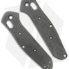 Flytanium Custom Black Micarta Scales For Benchmade Mini Osborne 945 -Knife Shop Flytanium Mini Osborne 945 Black Canvas Micarta Scales BHQ 134055 jr