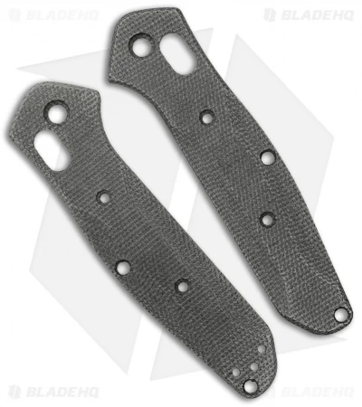 Flytanium Custom Black Micarta Scales For Benchmade Mini Osborne 945 3 Flytanium Custom Black Micarta Scales For Benchmade Mini Osborne 945