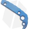 Flytanium Custom Titanium Back Spacer For Demko AD20.5 Knife (Blue) -Knife Shop Flytanium Ti Back Spacer for Demko AD 20.5 Blue BHQ 176641 jr