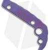 Flytanium Custom Titanium Back Spacer For Demko AD20.5 Knife (Purple) -Knife Shop Flytanium Ti Back Spacer for Demko AD 20.5 Purple BHQ 176638 jr