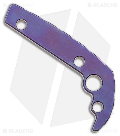 Flytanium Custom Titanium Back Spacer For Demko AD20.5 Knife (Purple) 3 Flytanium Custom Titanium Back Spacer For Demko AD20.5 Knife (Purple)