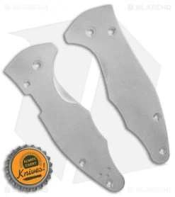 Flytanium Titanium Scales For Spyderco Yojimbo 2 Knife - Antique Stonewash -Knife Shop Flytanium Ti Yojimbo 2 Scales BHQ 103761 jr bottlecap