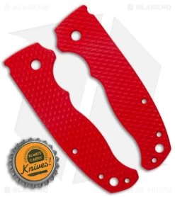 Flytanium Custom Wavelength Red G-10 Scales For Demko AD 20.5 Knife -Knife Shop Flytanium Wavelength Scales for Demko AD 20.5 Knife Red G 10 BHQ 176285 jr bottlecap