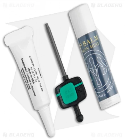 G&G Hawk Custom Deadlock D/A OTF Automatic Knife Tumbled Ti (3.75" Dagger) 6 G&G Hawk Custom Deadlock D/A OTF Automatic Knife Tumbled Ti (3.75" Dagger) - Image 4