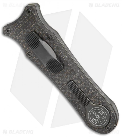 G&G Hawk Custom Deadlock Model B Dagger D/A OTF Knife Lightning CF (3.75" DLC) 4 G&G Hawk Custom Deadlock Model B Dagger D/A OTF Knife Lightning CF (3.75" DLC) - Image 2