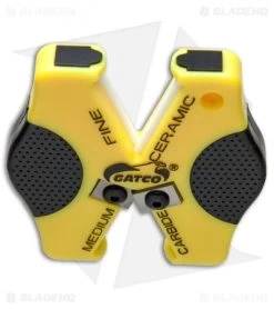 Gatco Micro-X Double Duty Carbide + Ceramic Sharpener - 6402 -Knife Shop Gatco Micro X Double Duty Carbide Ceramic Shaprener 6402 BHQ 66830 jr fine