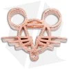 GiantMouse Mouse Lanyard Bead - Copper 1 GiantMouse Mouse Lanyard Bead - Copper -Knife Shop GiantMouse Copper Lanyard Bead BHQ 141501 jr