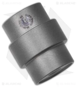 Glow Rhino Spyderco Lanyard Hole Plug Ti Tritium Lamp - Gray