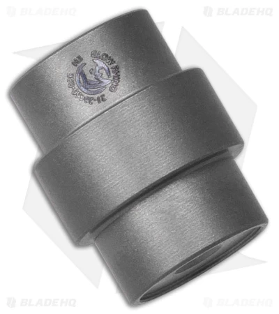 Glow Rhino Spyderco Lanyard Hole Plug Ti Tritium Lamp - Gray 3 Glow Rhino Spyderco Lanyard Hole Plug Ti Tritium Lamp - Gray