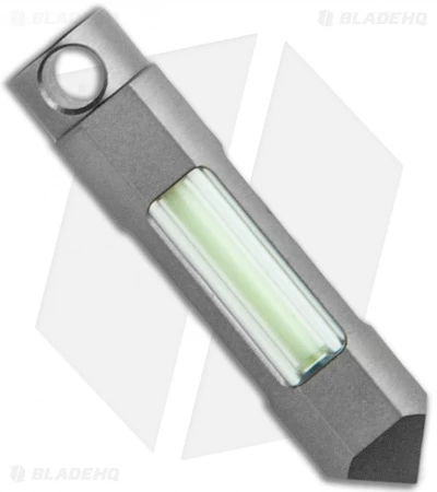 Glow Rhino Titanium Tritium Glow Fob (1.5" Gray) 3 Glow Rhino Titanium Tritium Glow Fob (1.5" Gray)