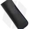 Greg Stevens Design Leather Sleeve For Slipjoint Folder Black/Blue 2 Greg Stevens Design Leather Sleeve For Slipjoint Folder Black/Blue -Knife Shop Greg Stevens Design Leather Sleeve for SJ Black Blue BHQ 105732 jr