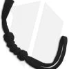 Tallen Knotted Paracord Lanyard - Black 2 Tallen Knotted Paracord Lanyard - Black -Knife Shop Grindwox Knotted Paracord Lanyard Black BHQ 71142 jr