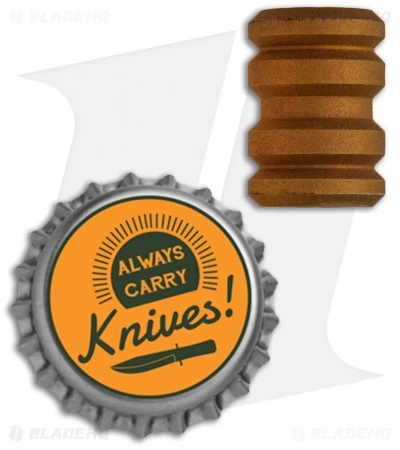 Grumpy's EDC Bronze Tank Bead - Blasted Finish 4 Grumpy's EDC Bronze Tank Bead - Blasted Finish - Image 2