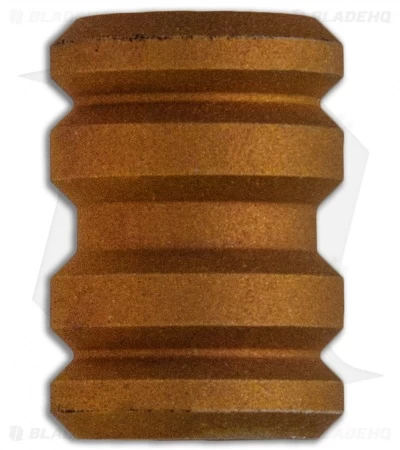 Grumpy's EDC Bronze Tank Bead - Blasted Finish 3 Grumpy's EDC Bronze Tank Bead - Blasted Finish