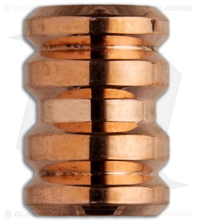 Grumpy's EDC Copper Tank Bead - Polished 3 Grumpy's EDC Copper Tank Bead - Polished