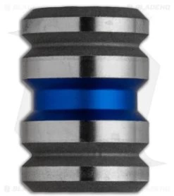 Grumpy's EDC Titanium Tank Bead - Thin Blue Line