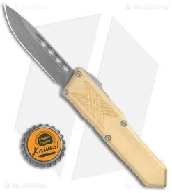 Guardian Tactical GTX-025 OTF Automatic Knife Bronze (2.5" SW) -Knife Shop Guardian Tactical GTX 025 OTF Brass Black TT Auto SW BHQ 141913 jr bottlecap
