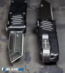 Guardian Tactical RECON-035 Tanto D/A OTF Automatic Knife (3.3" Stonewash) -Knife Shop Guardian Tactical RECON 035 D A OTF Automatic Tanto Knife Black BHQ89828 kp steel web