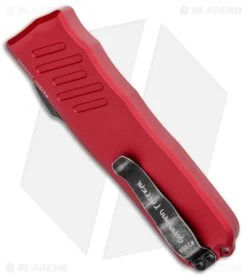 Guardian Tactical RECON-035 D/A Dagger OTF Automatic Knife Red (3.3" Dark SW) -Knife Shop Guardian Tactical RECON 035 DA Dagger OTF Auto Red Dark SW 94631 BHQ 95928 jr side