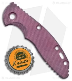 Hinderer Knives 3" XM-18 Burgundy Smooth Micarta Replacement Scale -Knife Shop Hinderer Knives 3in XM 18 Burgundy Smooth Micarta Replacement Scale BHQ 180229 jr bottlecap
