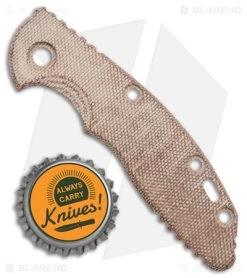Hinderer Knives 3" XM-18 Natural Smooth Micarta Replacement Scale -Knife Shop Hinderer Knives 3in XM 18 Natural Smooth Micarta Replacement Scale BHQ 179574 jr bottlecap