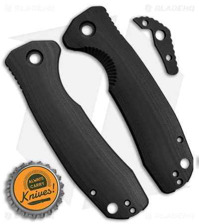 Honey Badger Knives Large Handle Set Black G-10 4 Honey Badger Knives Large Handle Set Black G-10 - Image 2