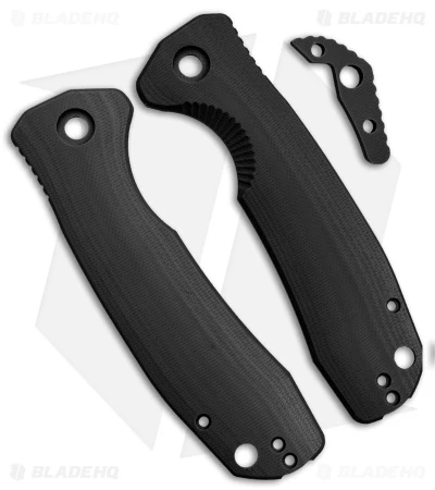 Honey Badger Knives Large Handle Set Black G-10 3 Honey Badger Knives Large Handle Set Black G-10