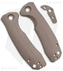 Honey Badger Knives Small Handle Set Desert Tan G-10