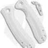 Honey Badger Knives Medium Handle Set White G-10