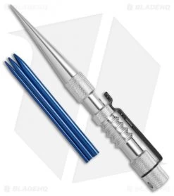 Jig Pro Shop Knotter's Tool Aluminum Fid + 3 Blue Stitching Needles