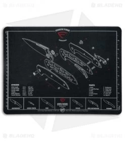 KNAFS Ferrum Forge Stinger Knife Shop Mat