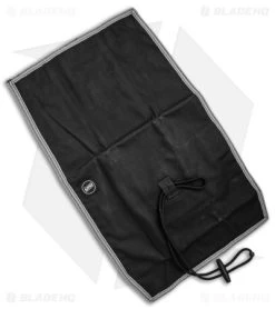 KNAFS Tool Burrito Maintenance Knife Roll Carry Case - Black Canvas -Knife Shop Knafs Co Tool Burrito Maintenance Pouch BHQ 175529 jr back