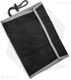 KNAFS Tool Burrito Maintenance Knife Roll Carry Case - Black Canvas -Knife Shop Knafs Co Tool Burrito Maintenance Pouch BHQ 175529 jr folded