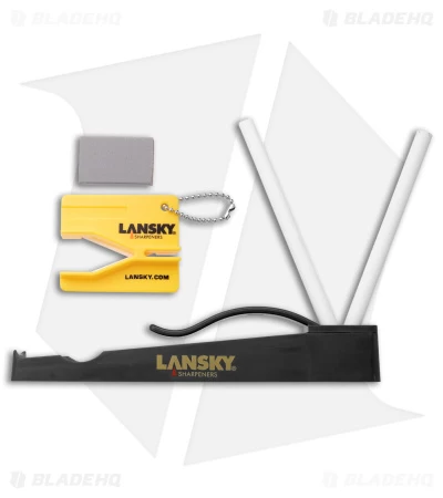 Lansky C-Clip Combo Knife Sharpener Yellow/Black/Gray 3 Lansky C-Clip Combo Knife Sharpener Yellow/Black/Gray