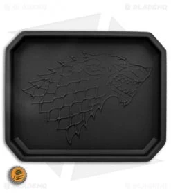 Linos Kydex Dire Wolf Black Valet Tray -Knife Shop Linox Kydex Valet Tray BHQ 100035 jr bottlecap