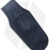 MKM Leather Pocket Knife Sheath - Dark Blue