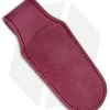 MKM Leather Pocket Knife Sheath - Burgundy -Knife Shop MKM Leather Pocket Sheath Burgundy MKMPLSM01BU BHQ 123139 jr