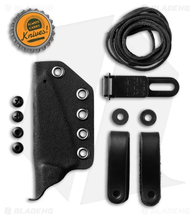 MKM Knives Makro 1 Drop Point Kydex Sheath (Black) 4 MKM Knives Makro 1 Drop Point Kydex Sheath (Black) - Image 2